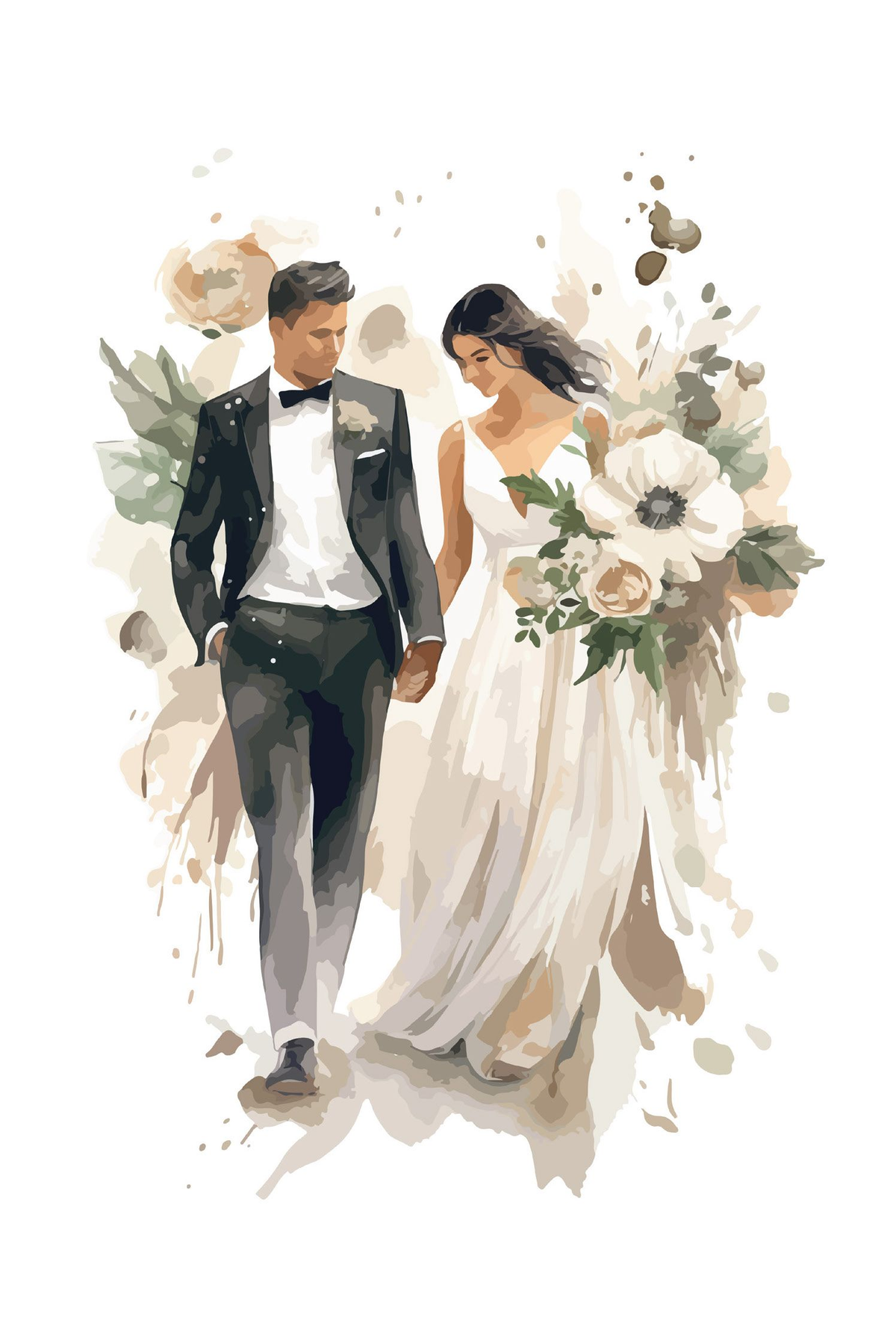 Card - Wedding Watercolour - Nuovo F8 hero