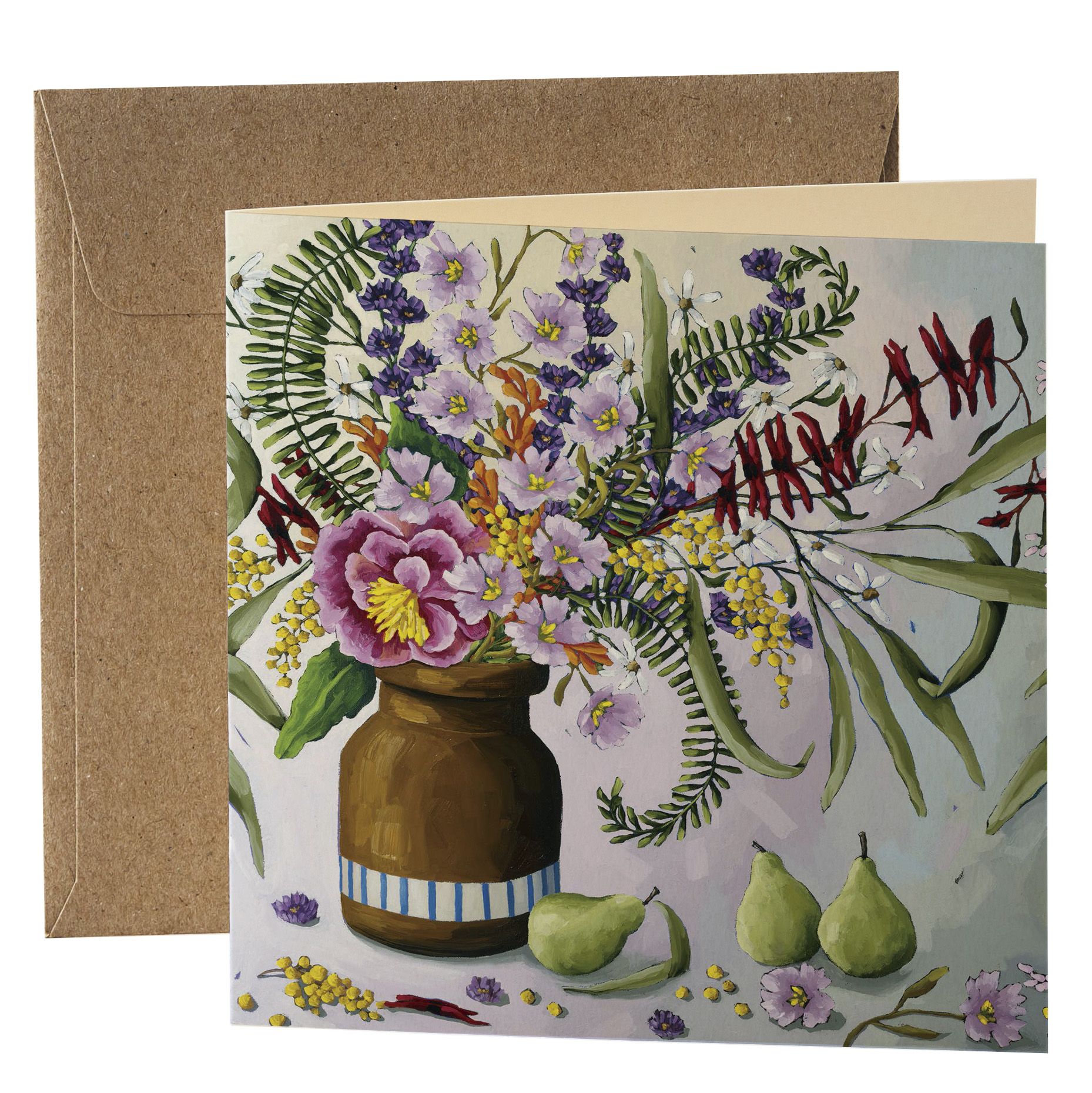 Card - Floral Table - original view