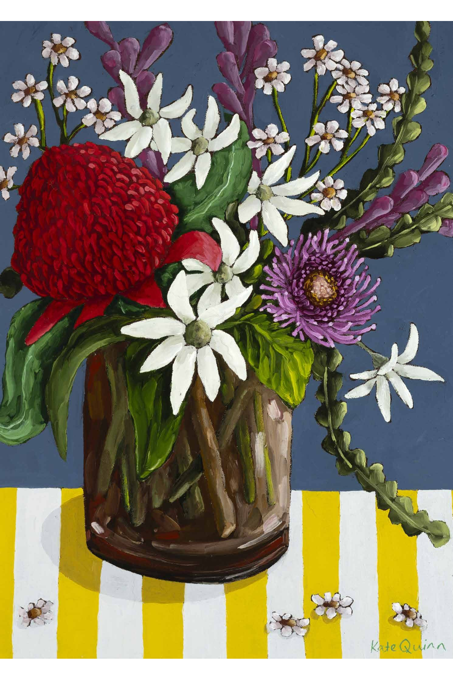 Card - Red Waratah