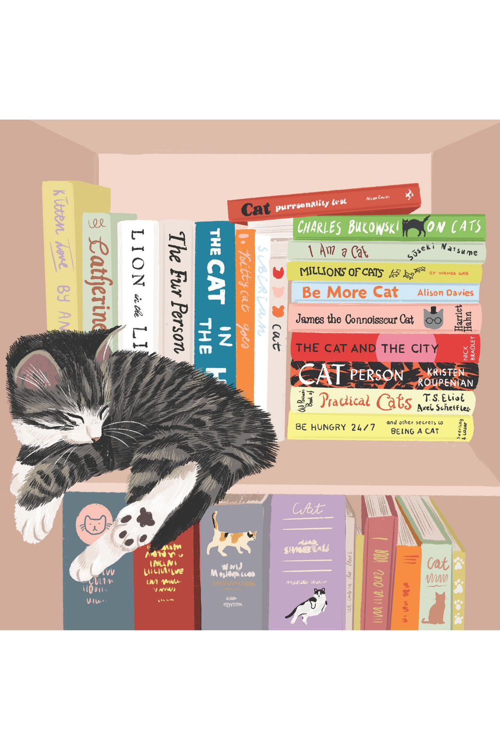 Card - Library Cat