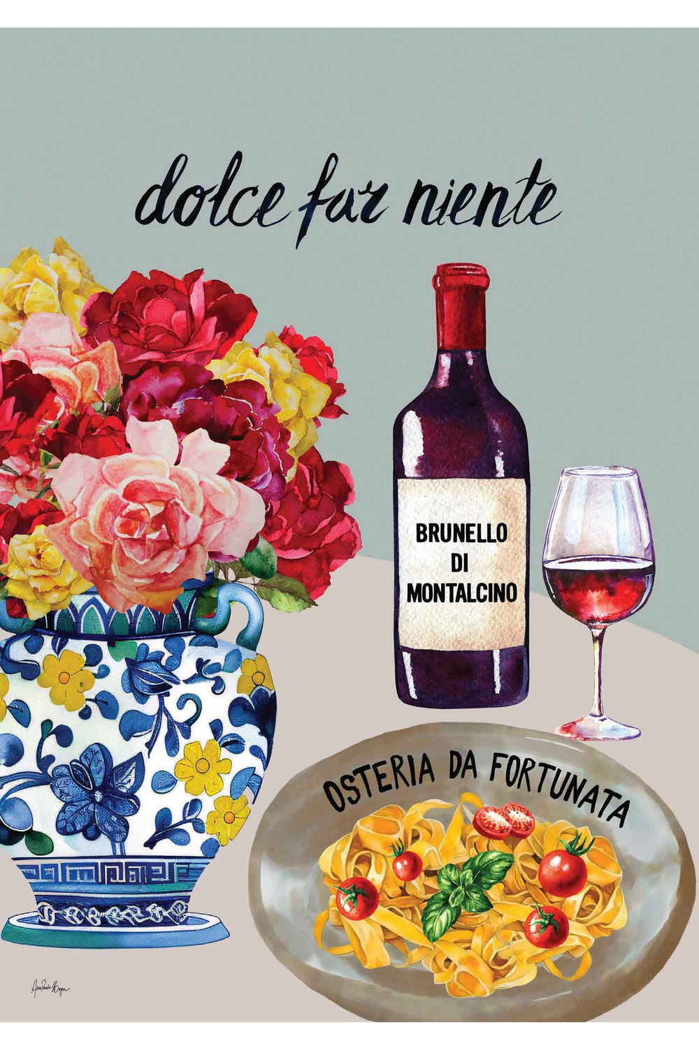 Card - Dolce Far Niente