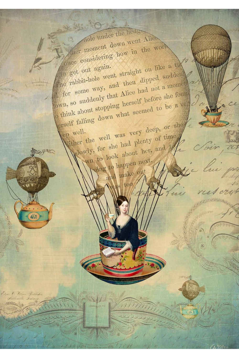 Card - Tea Balloon