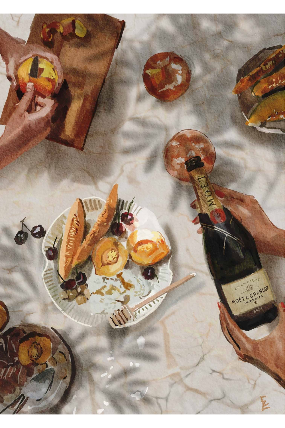 Card - Champagne Brunch