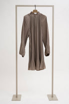 HERZEN'S ANGELEGENHEIT Pleated Dress - Roasted Cashew - Magpie Style