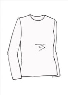 PAULA RYAN ESSENTIALS Easy Fit Long Sleeve Crew Neck Top - MicroModal - Paula Ryan