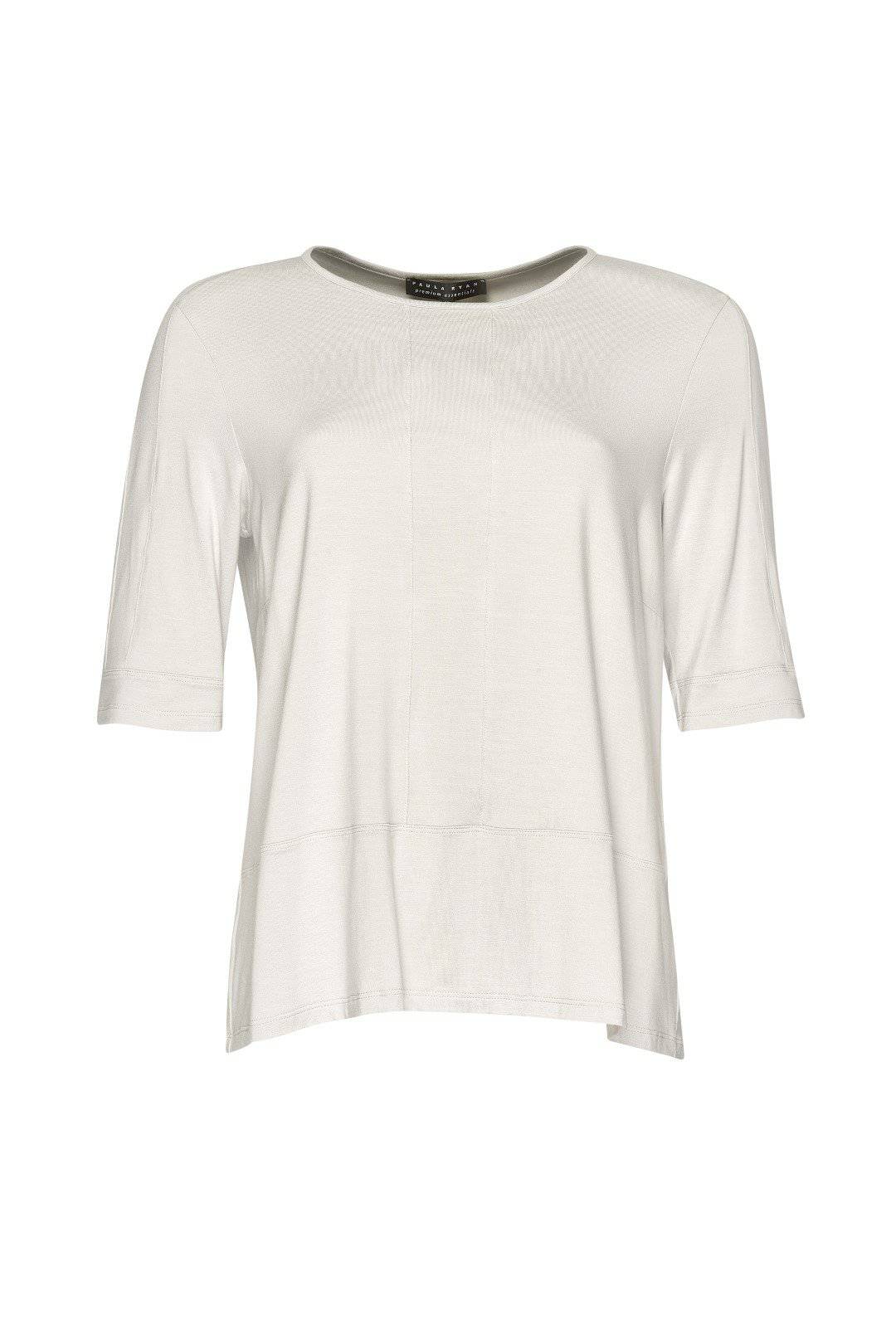 PAULA RYAN ESSENTIALS Panelled Half Sleeve Top - MicroModal - Paula Ryan