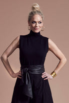 PAULA RYAN Slim Fit Sleeveless Polo - Merino - Paula Ryan