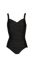 PAULA RYAN Crossover Ruched Swimsuit - Paula Ryan