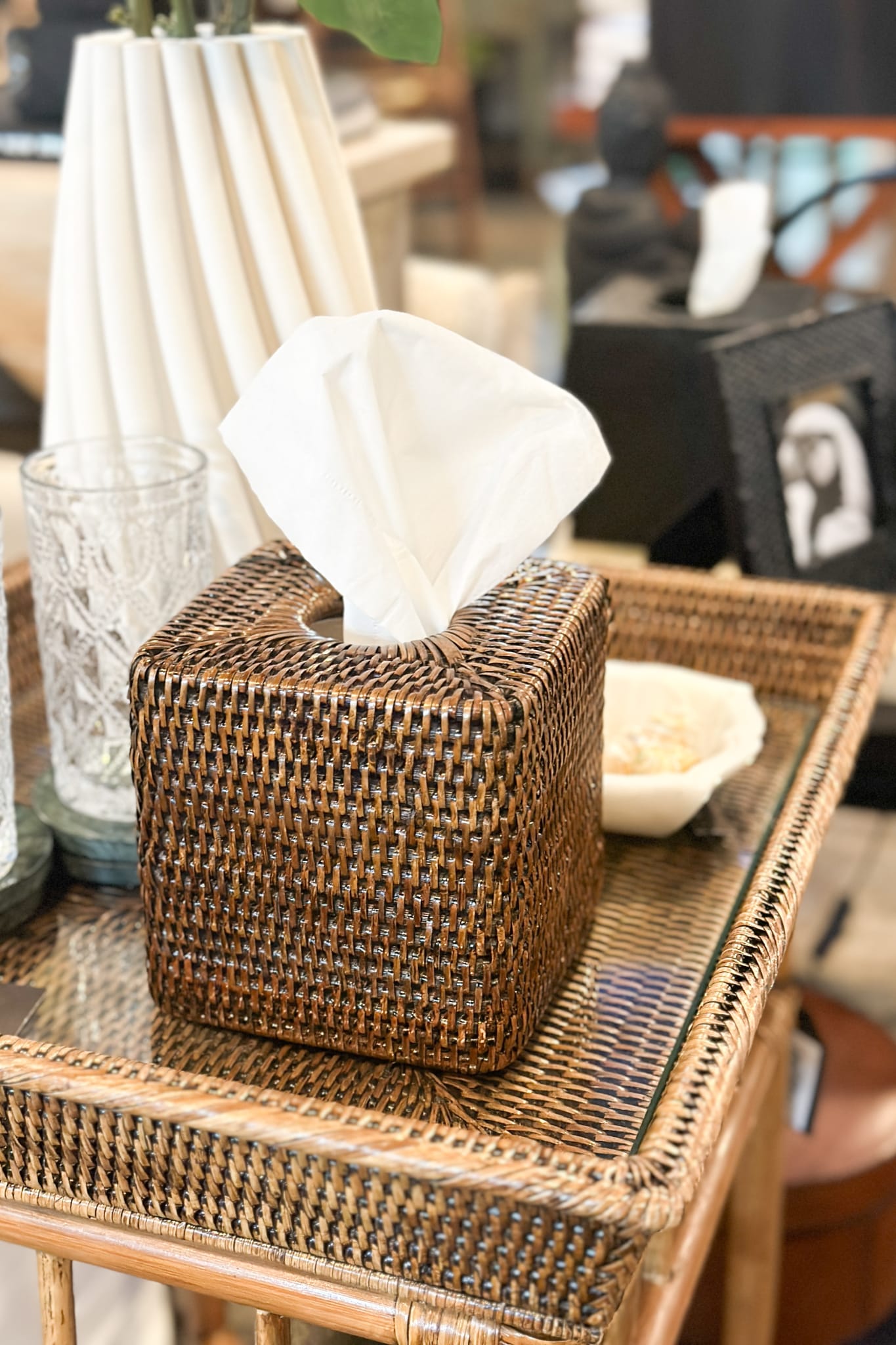 Coco Square Tissue Box - Magpie Style