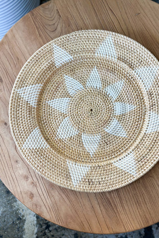 Lombok Deco Large Centre Plate Natural
