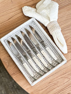 Bone Handled Dining Knives, Set of 6 - Magpie Style