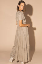 LOUGHLIN Central Dress - Natural - Magpie Style