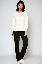 PAULA RYAN Tailored Pant - Microjersey Black - Paula Ryan