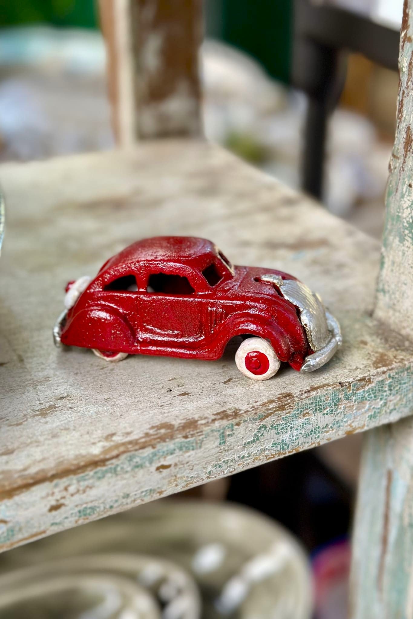 Red Chrysler - Magpie Style