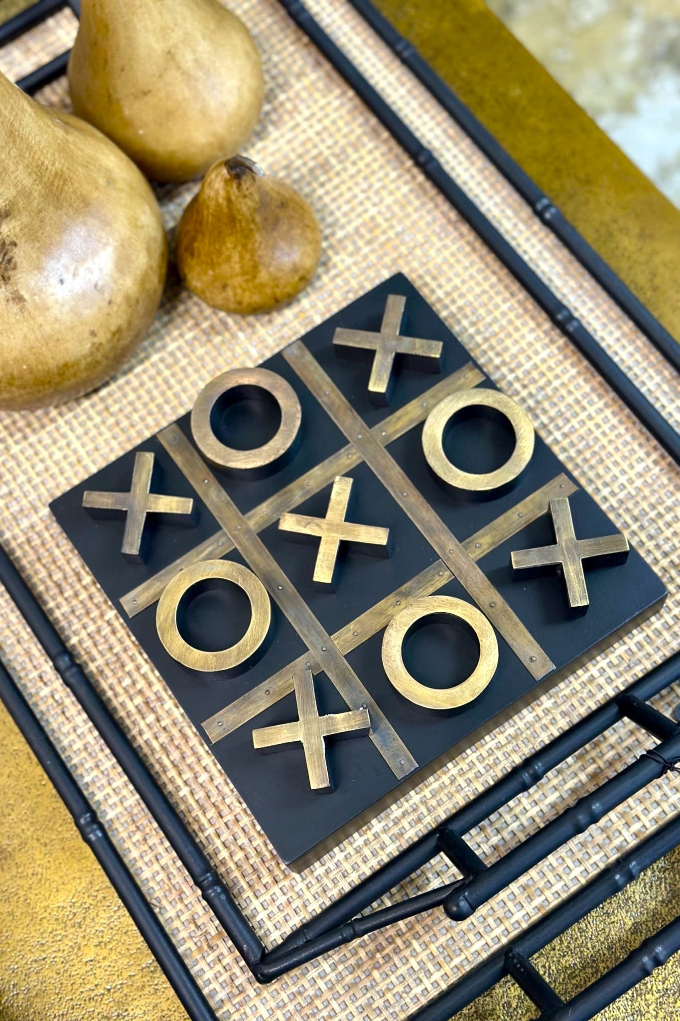 Wooden Noughts & Crosses - Magpie Style