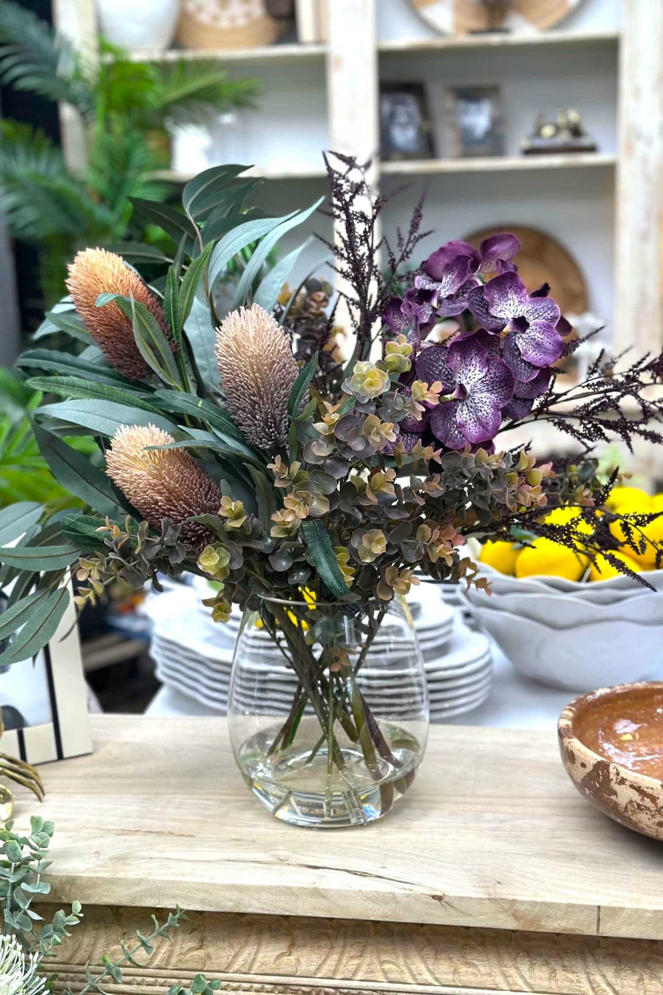 Vanda Orchid Eucalyptus - Magpie Style