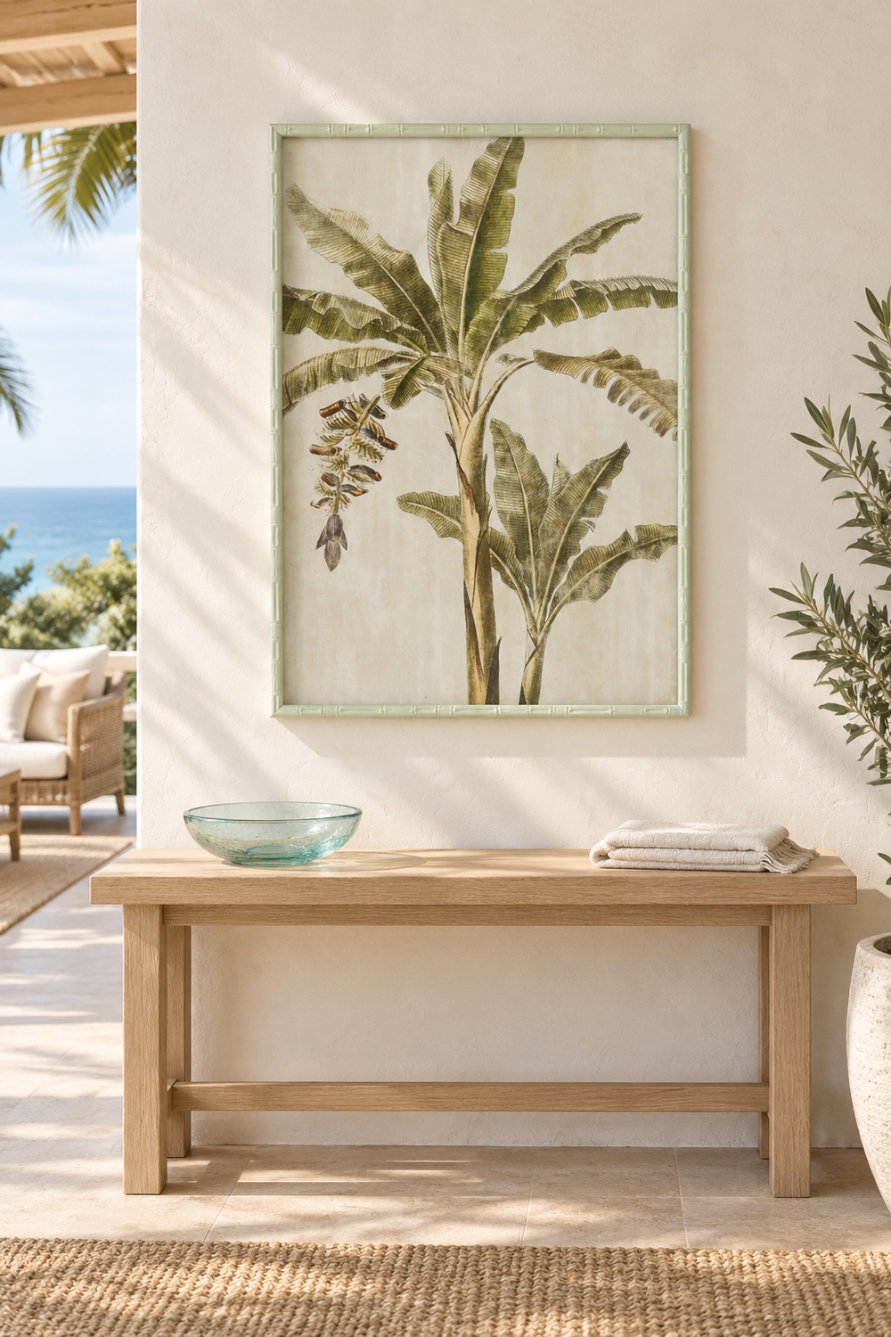 Tropical Grove Botanical Panel