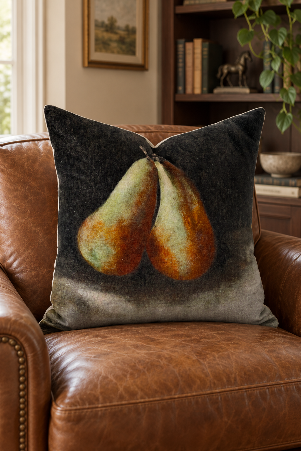 Raphael Vintage Deux Poire Cushion - Magpie Style