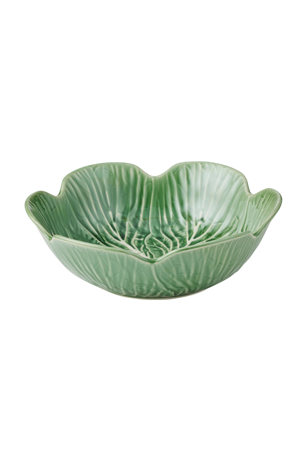 Large Cabbage Ceramic Bowl - Green - Magpie Style