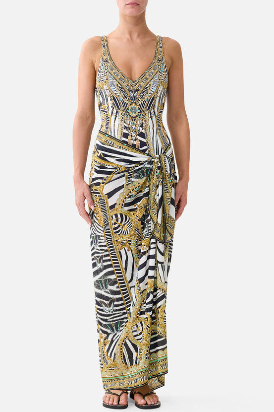 Camilla Multi Wear Long Sarong - Zig Zag Zoo