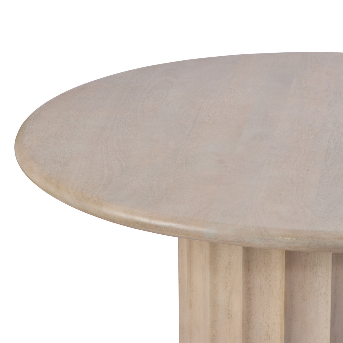 Wyatt Dining Table - White Wash - 2