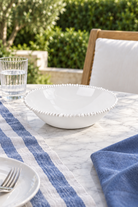White Pearl Melamine medium tapered bowl
