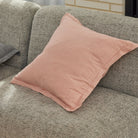 Cove Linen Cushion - Pink - 4