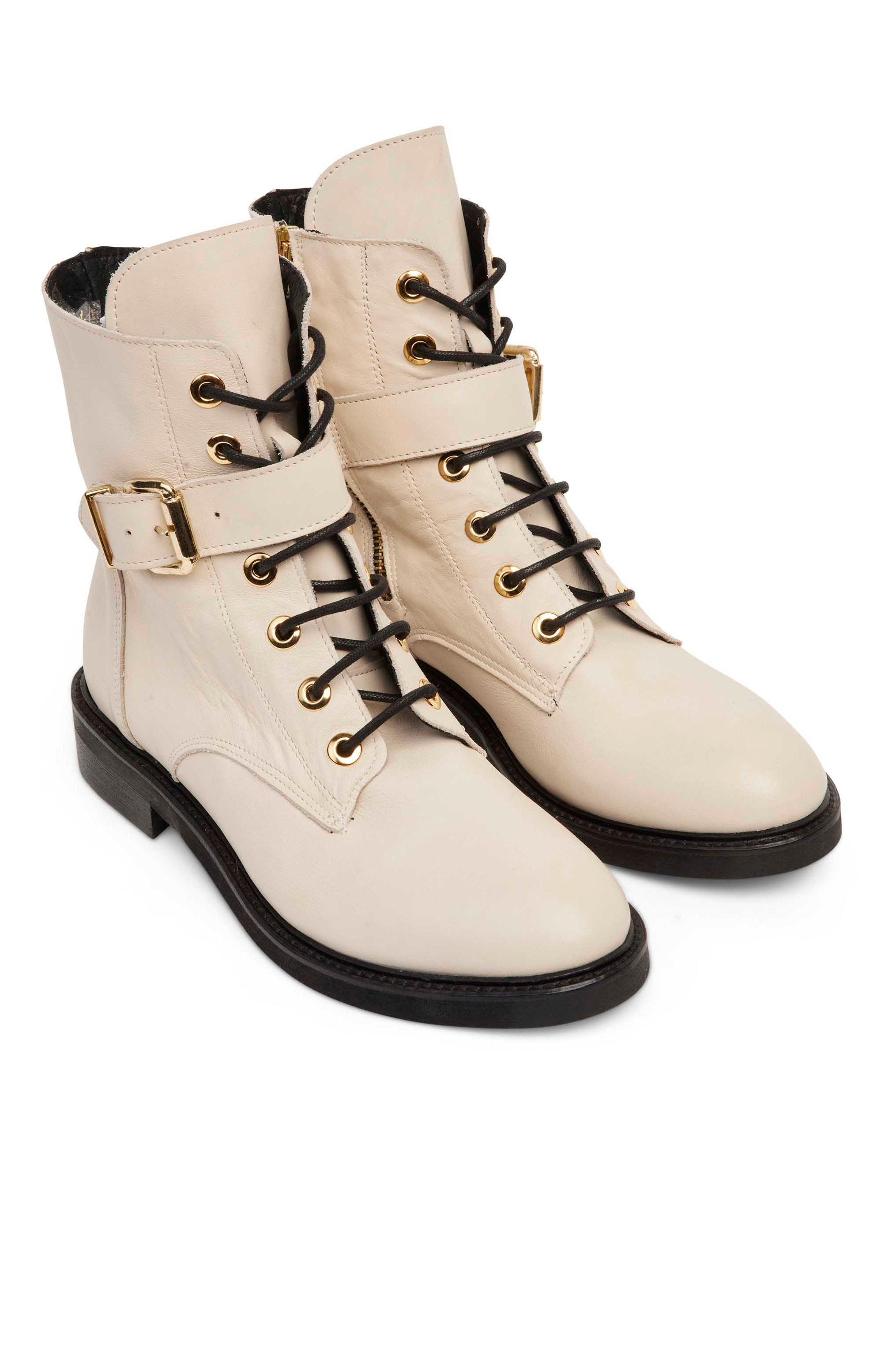 KATHRYN WILSON Sonya Boot - Stone Calf - Kathryn Wilson - [product type] - Magpie Style