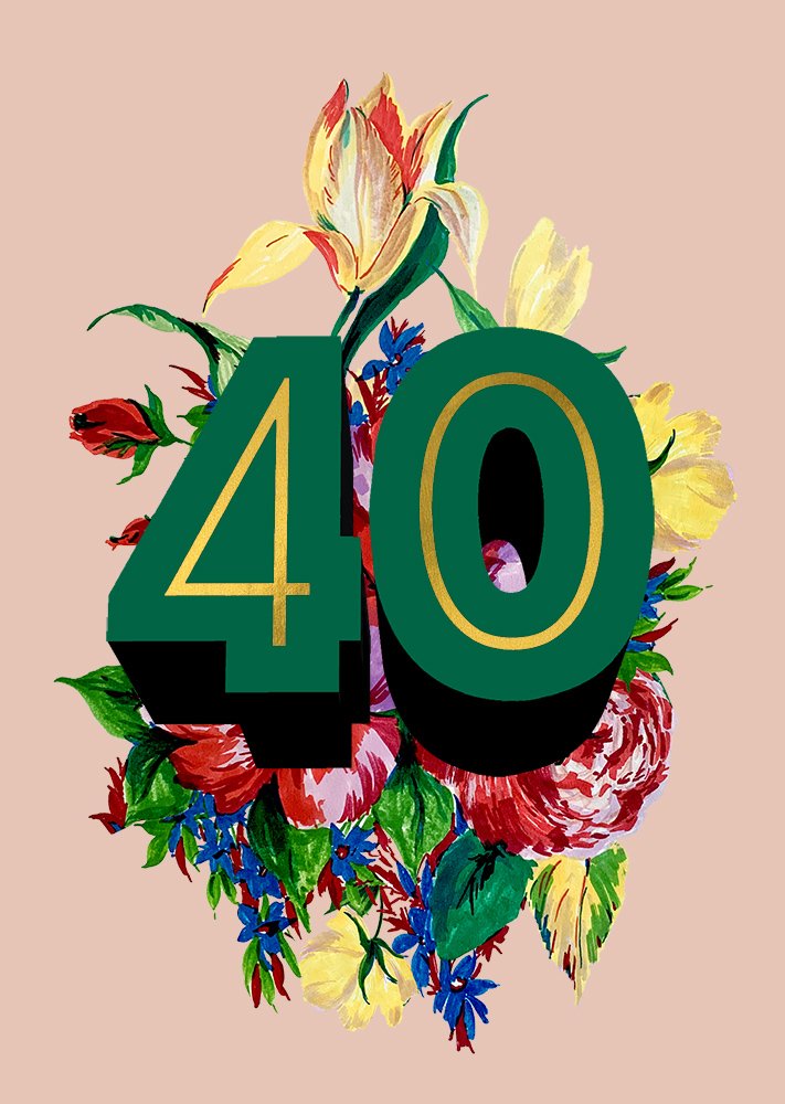 Card- Age 40