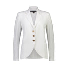 PAULA RYAN Tailored Jacket - White - Microjersey - PRE ORDER - Paula Ryan