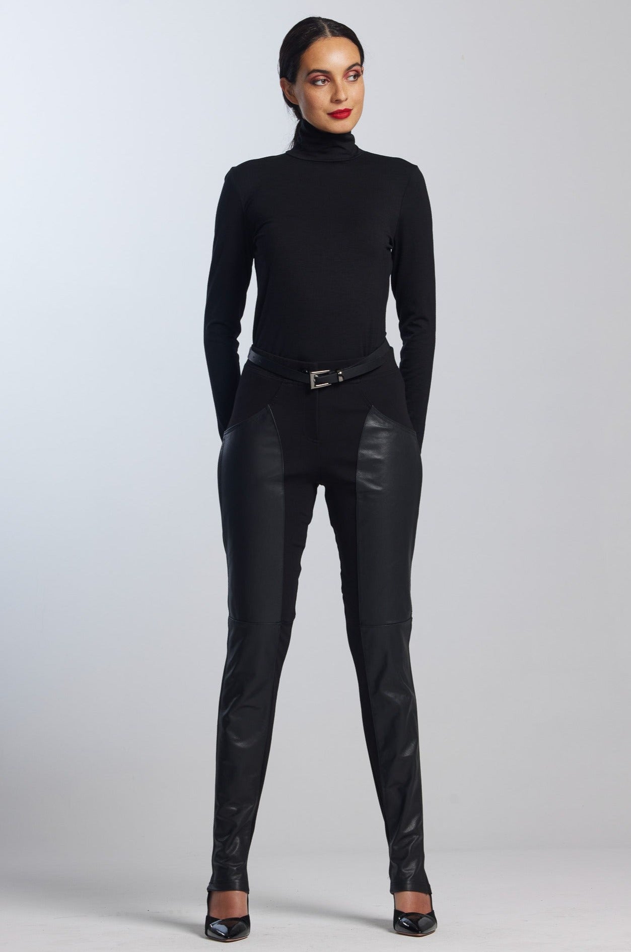 Curve shops leather trousers