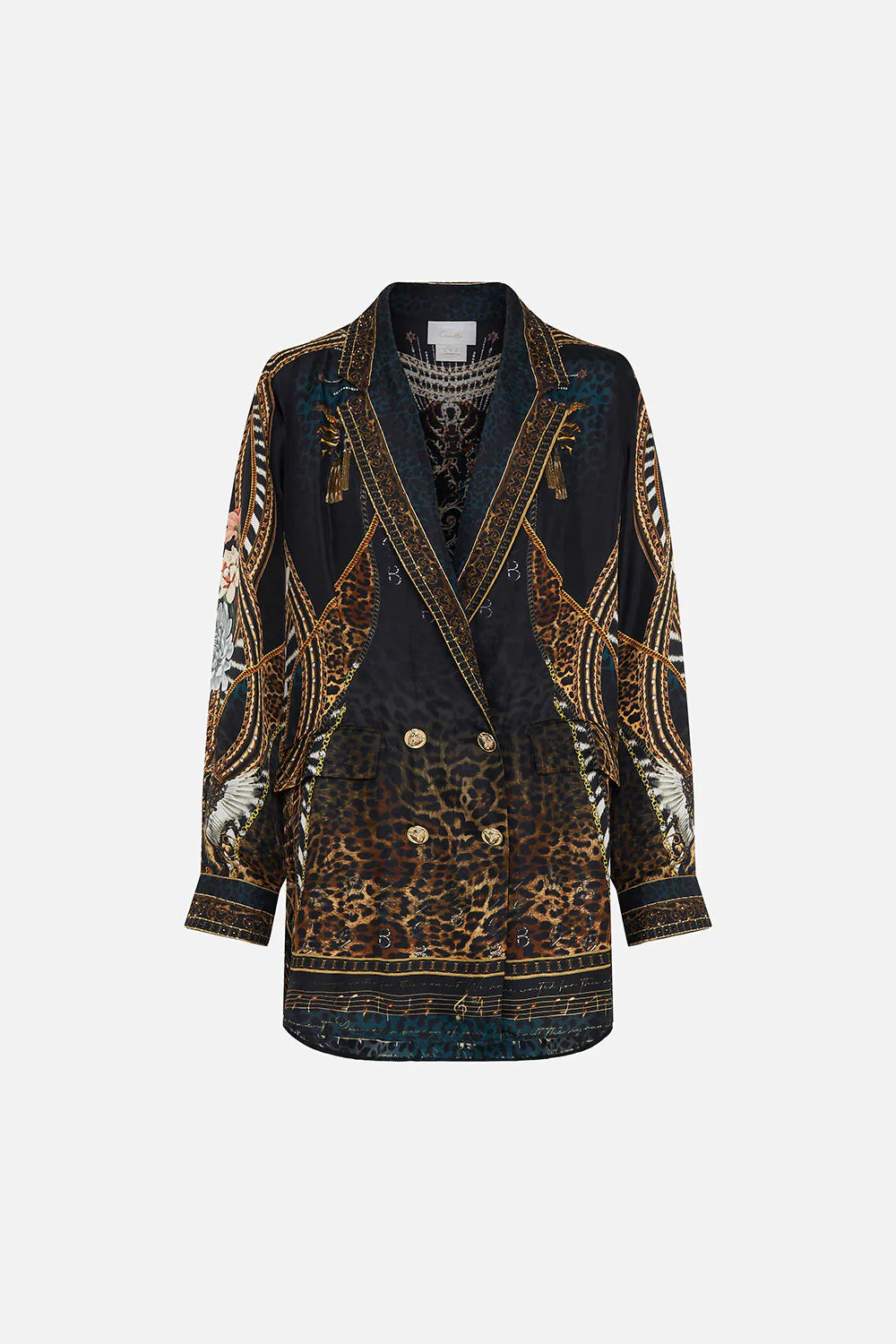 CAMILLA Double Breasted Soft Jacket - Rockstar Royalty - CAMILLA - [product type] - Magpie Style