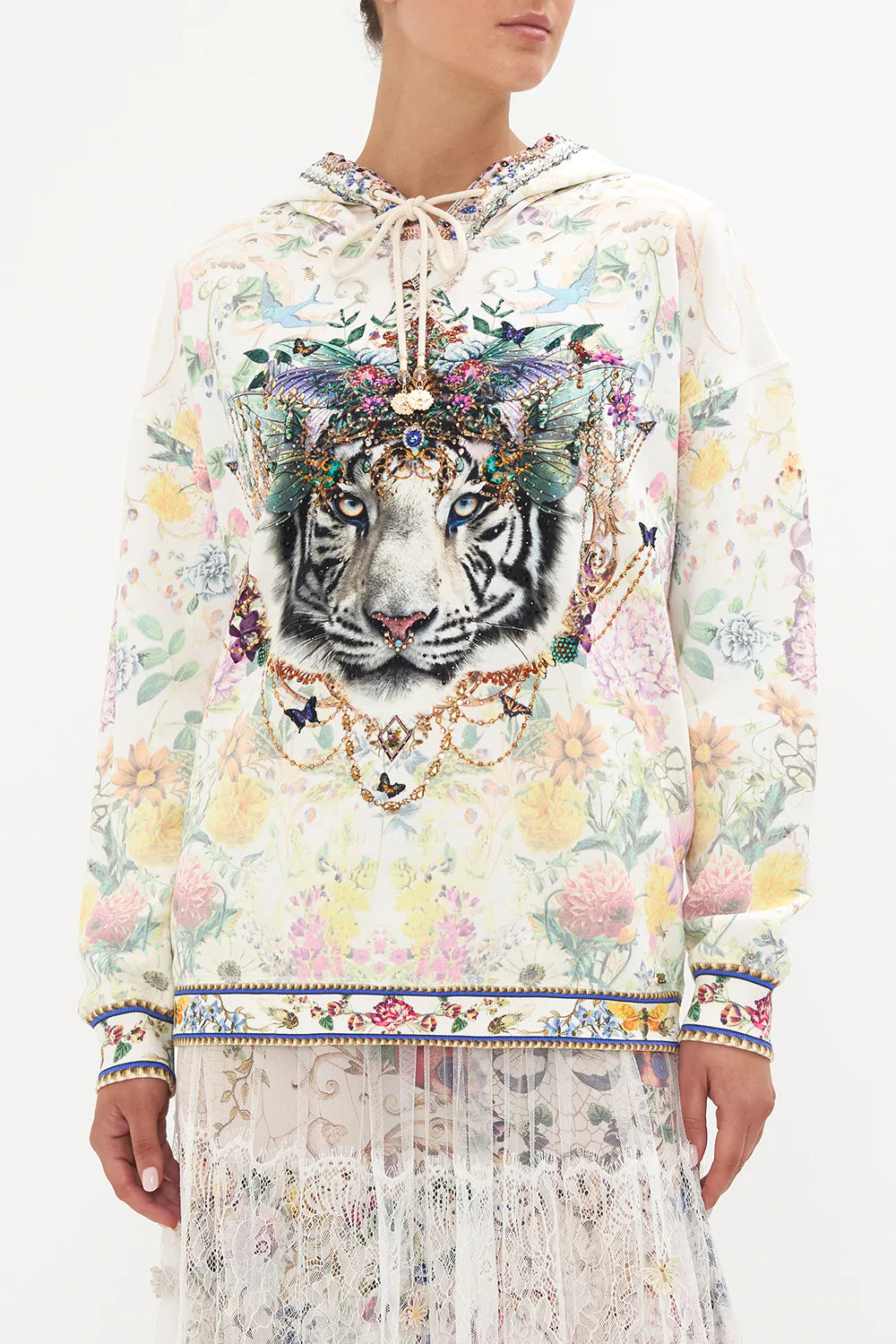 CAMILLA Hoody with Pockets - Queens Beehive - CAMILLA - [product type] - Magpie Style