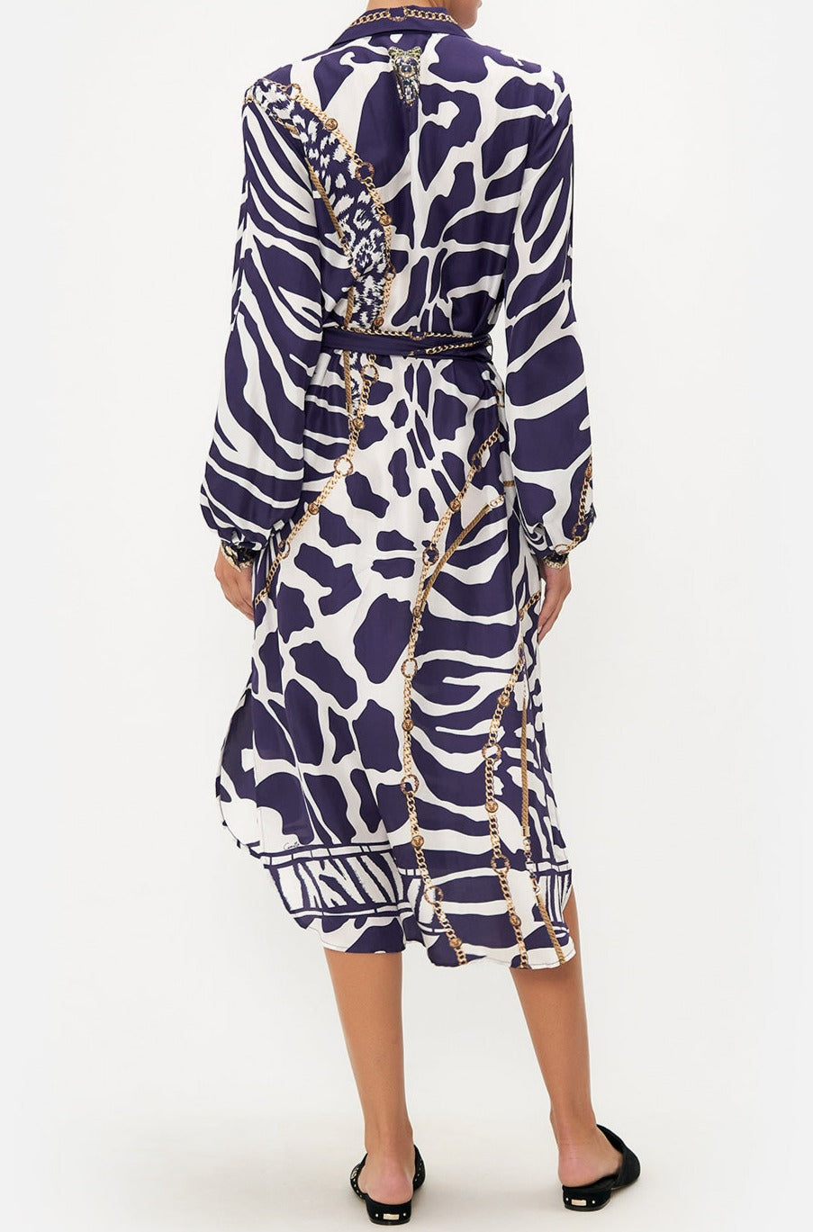 CAMILLA High Low Midi Shirt Dress - Where's Your Head At - CAMILLA - [product type] - Magpie Style