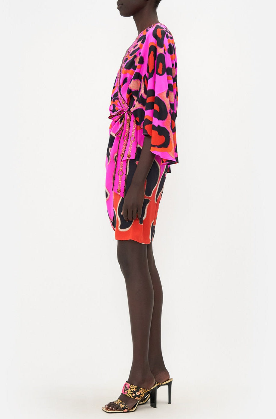 CAMILLA Draped Front Wrap Dress - Always Change Your Spots - CAMILLA - [product type] - Magpie Style