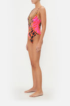 CAMILLA Scoop One Piece with Trim - Always Change Your Spots - CAMILLA - [product type] - Magpie Style