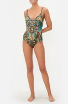CAMILLA V Neck Underwire One Piece - Fearless Felis - CAMILLA - [product type] - Magpie Style