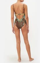 CAMILLA V Neck Underwire One Piece - Fearless Felis - CAMILLA - [product type] - Magpie Style