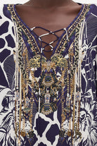 CAMILLA Ruffle Lace Up Dress - Where's Your Head At - CAMILLA - [product type] - Magpie Style