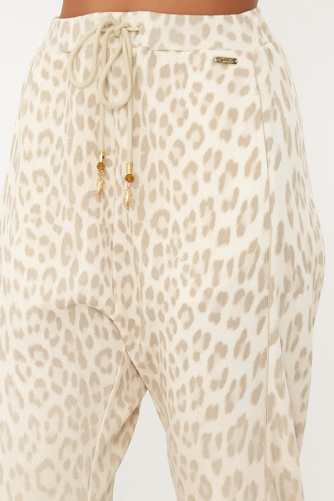 CAMILLA Jersey and Silk Drop Crotch Pant - Cat Nap - CAMILLA - [product type] - Magpie Style