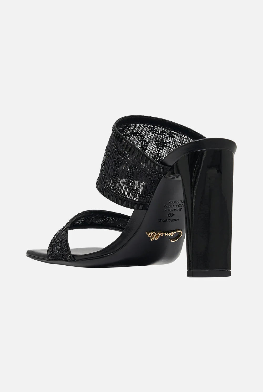 CAMILLA Alexia Slim Block Heel Mule - CAMILLA - [product type] - Magpie Style