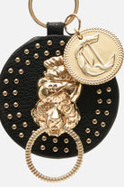 CAMILLA Door Knocker Keyring - Solid Black - CAMILLA - [product type] - Magpie Style