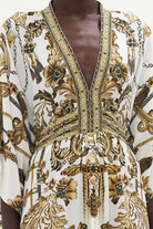 CAMILLA Waist Tie Long Kaftan - Road To Richesse PRE ORDER - CAMILLA - [product type] - Magpie Style