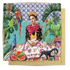 La LA Land Frida Kahlo - Card (Multiple designs)