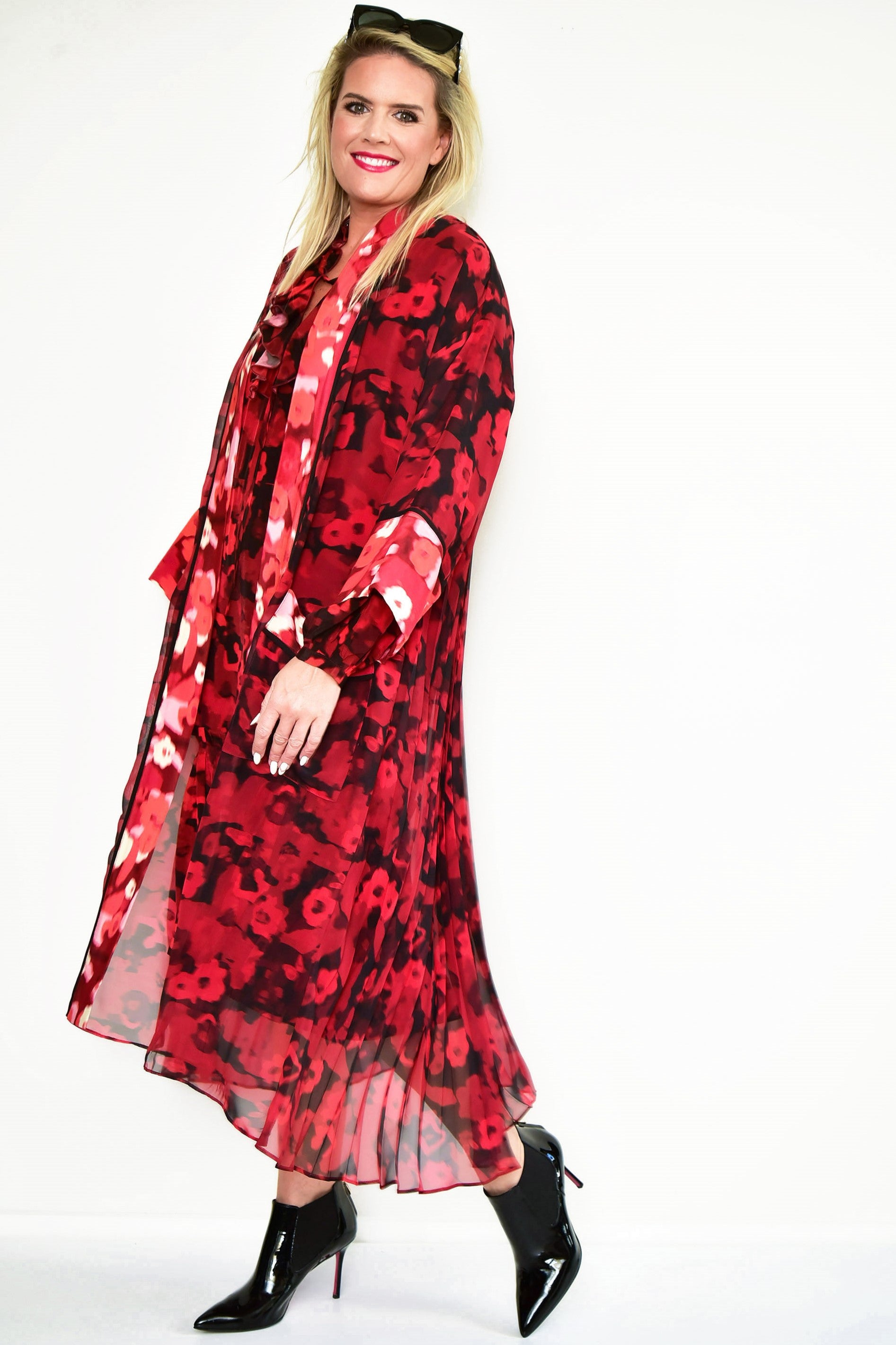 COOPER Back Pleats Back Kimono Magpie Style