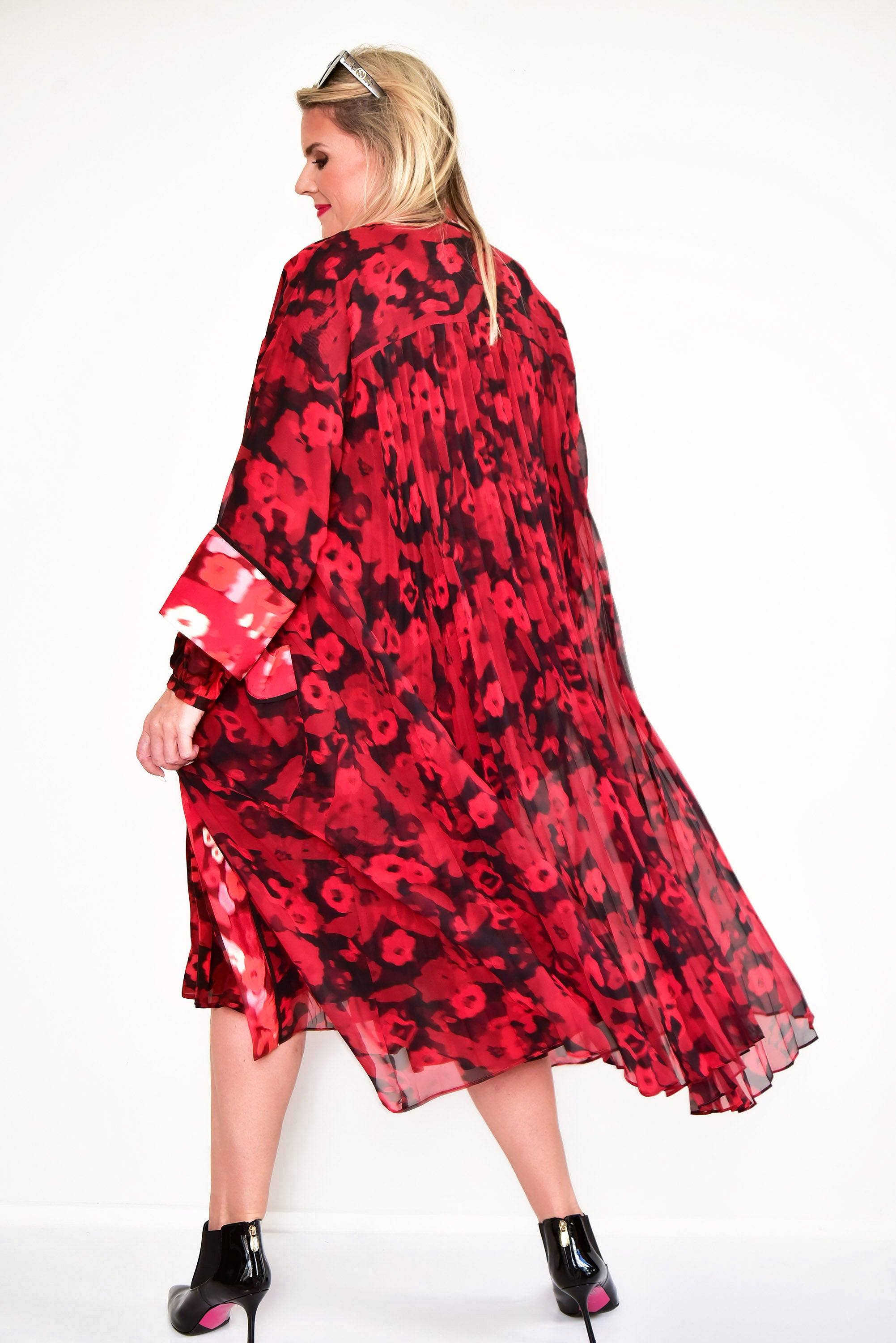 COOPER Back Pleats Back Kimono Magpie Style