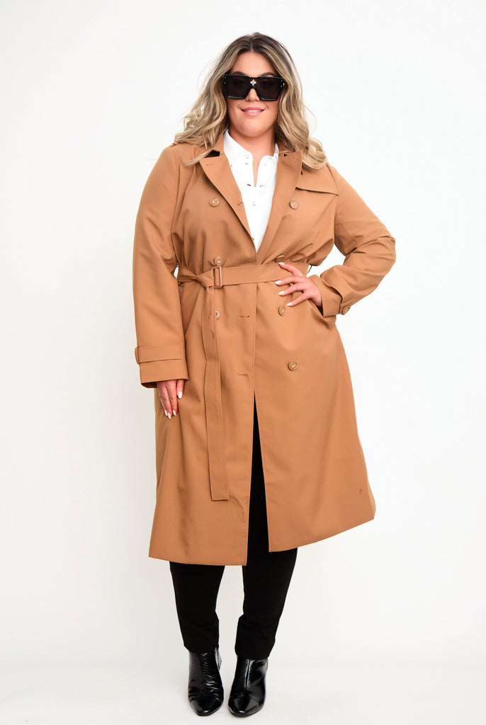 MOKÉ Water Proof Trench Coat - Caramel - MOKÉ - [product type] - Magpie Style