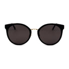 Swarovski - Black & Gold Cat Eye Sunglasses - Swarovski - [product type] - Magpie Style