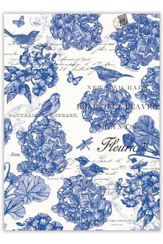 MICHEL DESIGN WORKS Tea Towel - Indigo Cotton