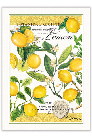 MICHEL DESIGN WORKS Tea Towel - Lemon Basil